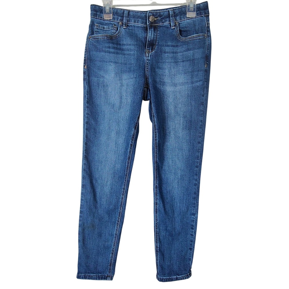 Lincoln Outfitters Womens Size 8 Medium Wash Skinny Stretch Denim‎ Jeans